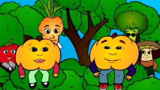 Vegetables: "HOW MANY ARE THERE? THERE IS" | English for Kids смотреть онлайн