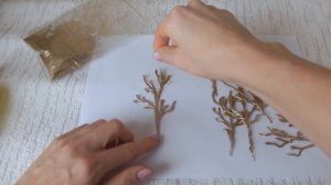 Декор свечи на новый год своими руками/свеча новогодняя мк