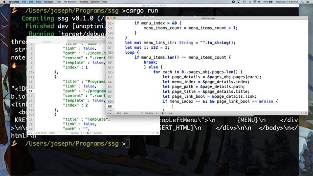 Code a Static Website Generator with Rust - Create HTML from JSON смотреть онлайн
