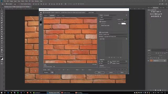 How to optimise images for the web in Photoshop | Export Optimised Images for Web смотреть онлайн