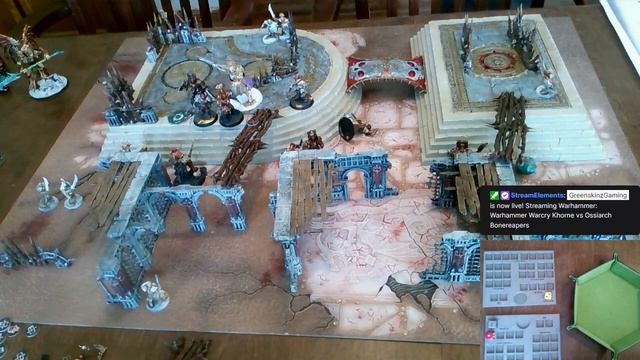 Warhammer Warcry Khorne vs Ossiarch Bonereapers смотреть онлайн