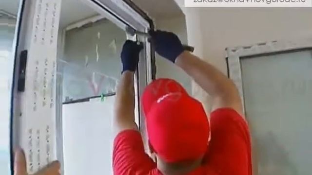 Пластиковый балконный блок "под ключ"! смотреть онлайн