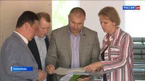 Министр здравоохранения Кировской области проверила ход строительства поликлиники в Кильмези