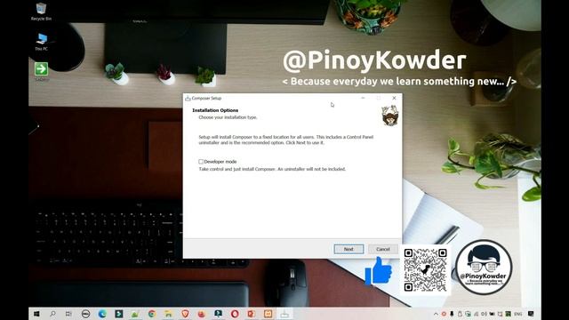 「PinoyKowder」Laravel Tutorial Series - #2 How to Install Composer for Laravel Web Project Tagalog смотреть онлайн