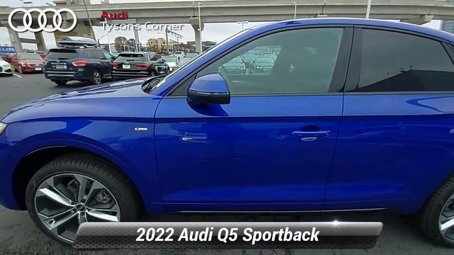 New 2022 Audi Q5 Sportback S line Premium Plus, Vienna, VA 22A0219 смотреть онлайн