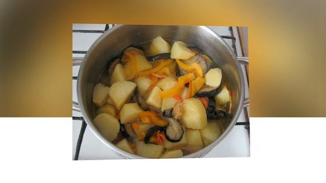 Картошка, тушеная с баклажанами. сайт http://www.bvgyoga.com смотреть онлайн
