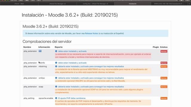 Instala la EXTENSIÓN PHP FILEINFO y INTL en tu servidor remoto desde WHM смотреть онлайн