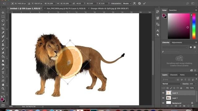 How to Create a FRUIT ANIMAL in Photoshop смотреть онлайн