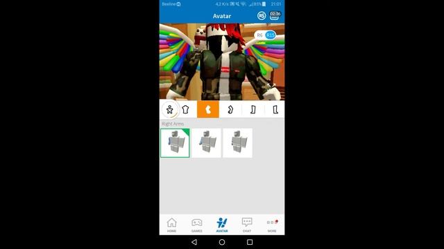 Создание аватара в Roblox/Всем Roblox/2 смотреть онлайн