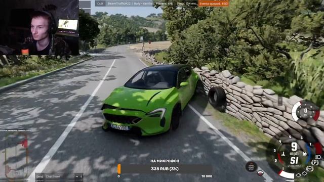 Играем в БИМКУ онлайн | BeamNG Drive c MSX смотреть онлайн