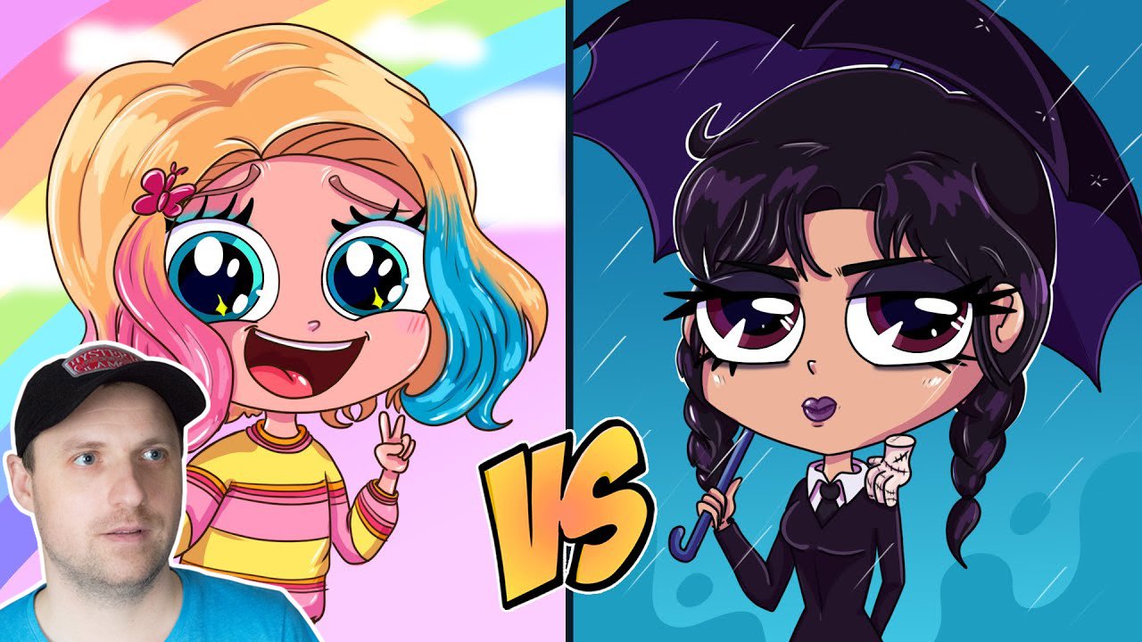 ДОБРАЯ VS ЗЛАЯ УЧИТЕЛЬНИЦА | АНИМАЦИЯ | Реакцию на Луану смотреть онлайн