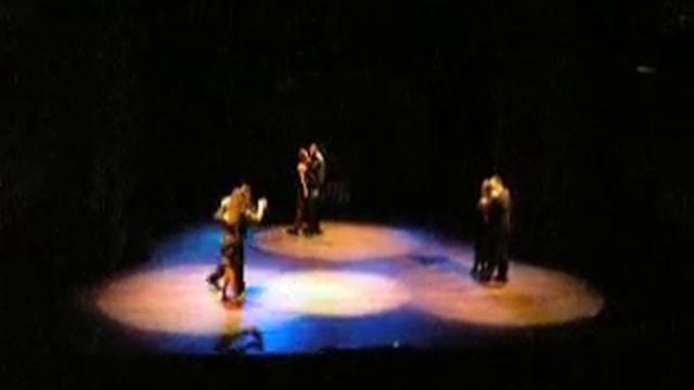 Tango Teatro Lavarden 2008. Guillermo y Sandra , Alejandro y Georgina, Alejandro y Natalia смотреть онлайн
