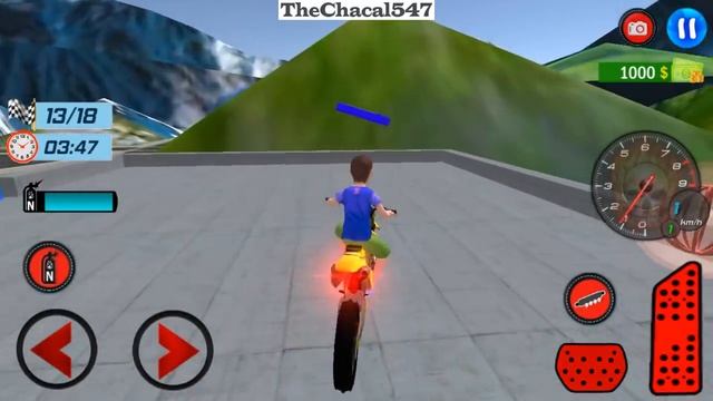 Juego de Motos para Niños - Kids MotorBike Stunt Rider 3D смотреть онлайн