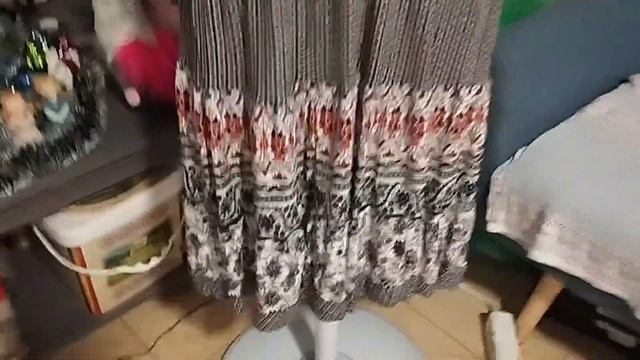 DIY. Швейные дела. Сшила 2 платья для дома из старых вещей с помойки)) смотреть онлайн