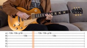Come Together - Guitar Lesson with TAB - Beatles