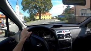 Peugeot 307 2.0 HDi 2004 (89HP) - POV Test Drive & 0-100 Acceleration (Binaural Audio)