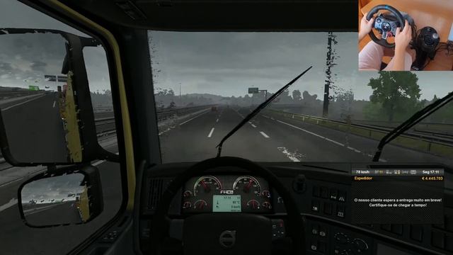 Euro Truck Simulator 2 | Bologna - Firenze | Volvo FH16 (2009) | Logitech G29 + Shifter Gameplay смотреть онлайн