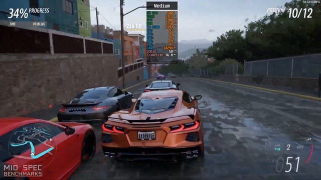 Forza Horizon 5 on RX 570 | i5-6500 Benchmark Low | Medium | High | Ultra 1080p смотреть онлайн
