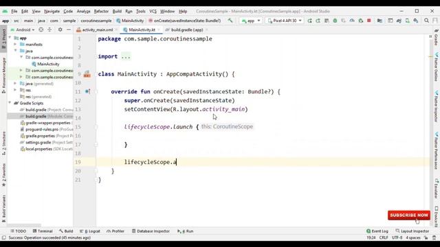 Coroutines on Android смотреть онлайн