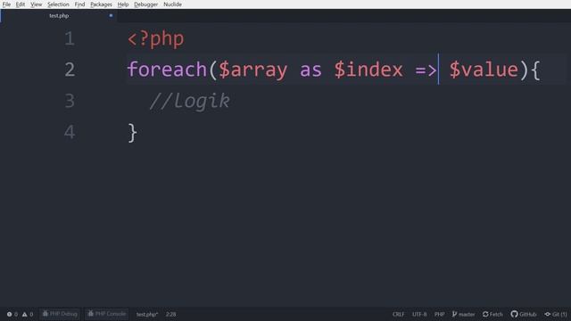 Einführung in PHP - Schleifen | Part 3 PHP Tutorial für Anfänger смотреть онлайн