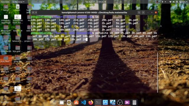 combine pdf file (merge pdf) in ubuntu linux смотреть онлайн