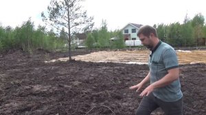 Отсыпка и поднятие участка, цена осушения торфяного участка