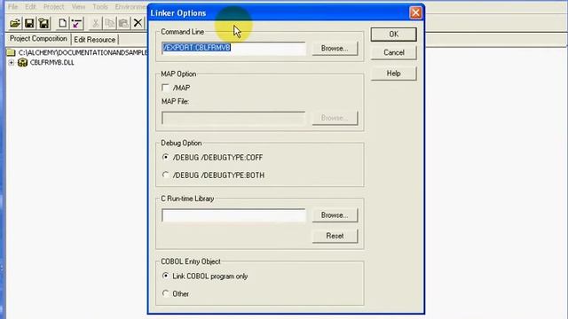 NetCOBOL for Windows Tutorial: Project Manager Overview смотреть онлайн