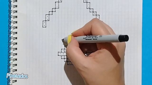 CHUCK ANGRY BIRDS PIXEL ART - PIXELADOS смотреть онлайн