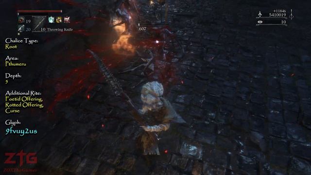 Bloodborne - Cursed Pulsing Damp Blood Gem (HP +5) смотреть онлайн