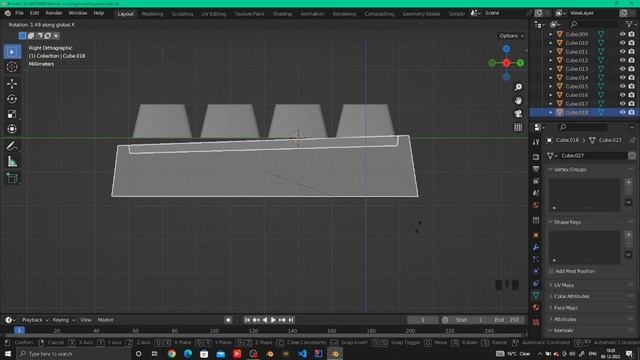How To Make A Keyboard In Blender - Tutorial смотреть онлайн