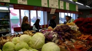 Флешмоб в магазине Пятёрочка.г,Кольчугино