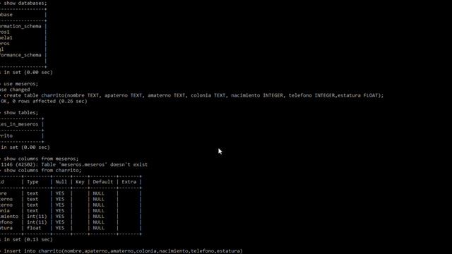 Creacion practica de una base de datos SQL CBTis 107 смотреть онлайн