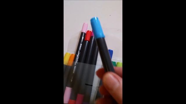 Magicdo 12 Pcs Dual Tip Watercolor Markers смотреть онлайн