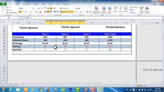 Create Student Report Card in Microsoft Excel Fully automatic смотреть онлайн