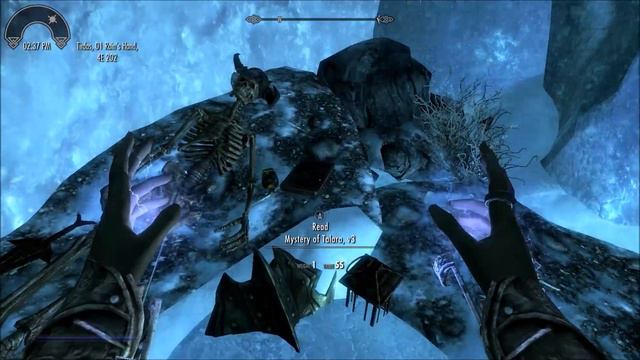 Skyrim - Totem of Hircine Steepfall Burrow смотреть онлайн