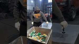 Пресс для алюминиевых банок