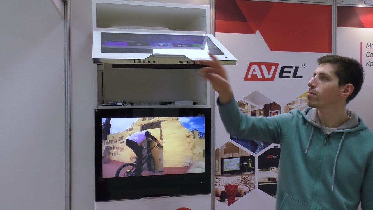 Выставка Мебель 2021 встраиваемые в мебель и стены телевизоры AVEL смотреть онлайн