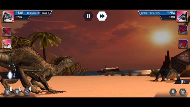ГИРОСФЕРА НА ИНДОМИНУСА РЕКСА В МОБИЛЬНОЙ ИГРЕ-Jurassic world the game смотреть онлайн