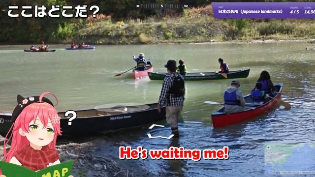 Miko is having a date with an uncle exploring a river смотреть онлайн