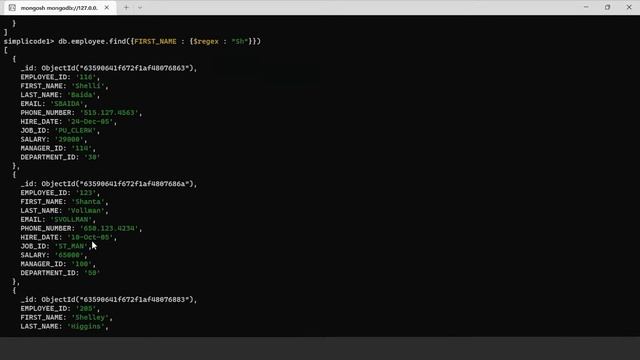 ?Regex In MongoDB | MongoDB Regular Expressions Explained | MongoDB Tutorial Beginners | SimpliCode смотреть онлайн