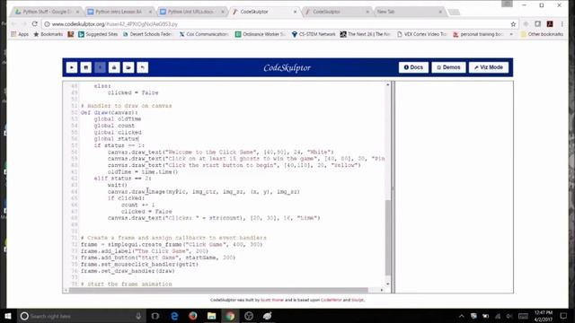Python Project E Click Game смотреть онлайн