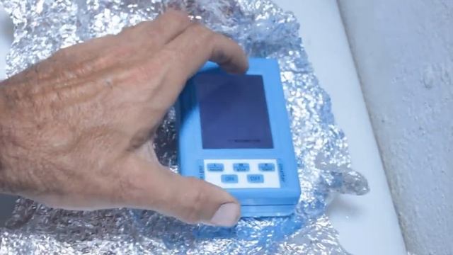 CALIBRAR BR-9A, pequeño truco para calibrar el medidor de ondas electromagnéticas. смотреть онлайн