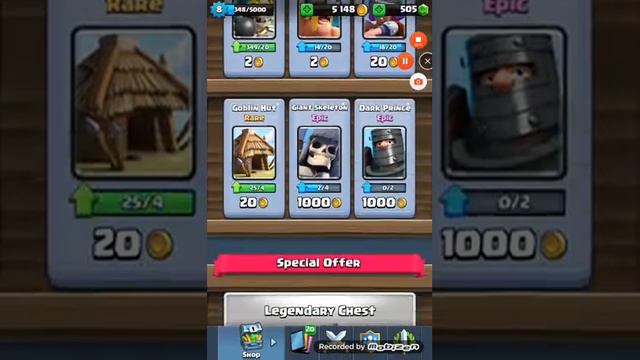 Clash royale legendary chest ep1 смотреть онлайн