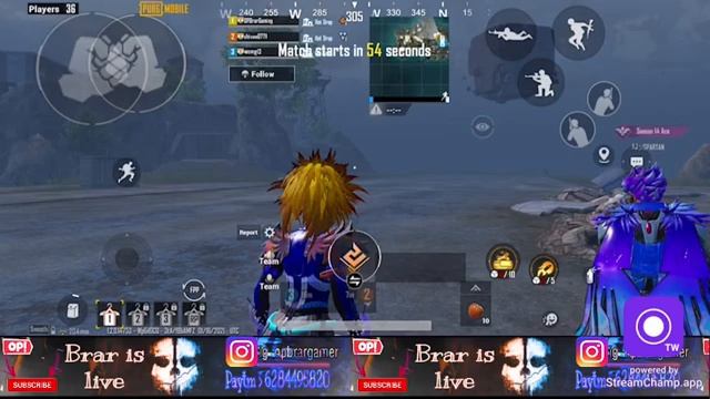 PUBGMOBILE | Family and friendly | Live stream ?| Road to 500 subs soon ✌ смотреть онлайн