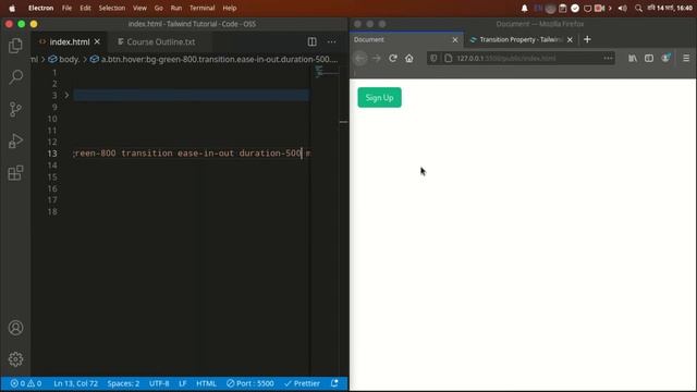 Tailwind CSS in Bangla # 11 - Transition смотреть онлайн