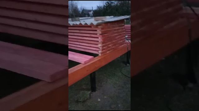 Обвязка свайного фундамента веранды пакетом из 3 досок 45х145 #1 смотреть онлайн