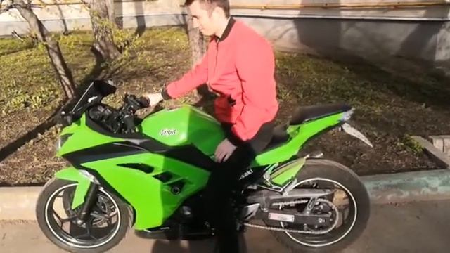 Звук мотора kawasaki ninja 300 смотреть онлайн