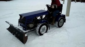 Мини-трактор своими руками