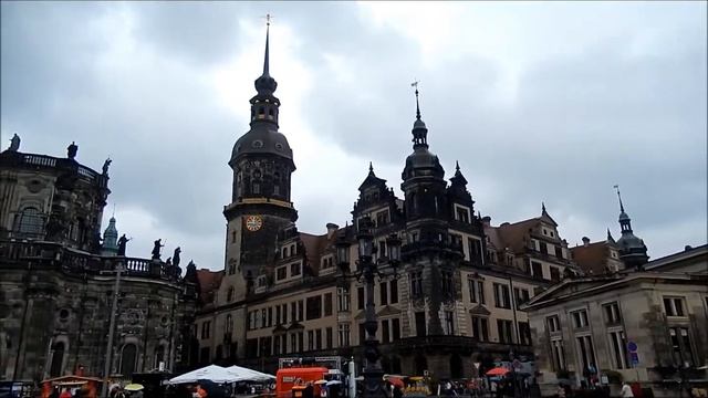 Дрезден. Цвингер. Германия. Видеоролик туристу. смотреть онлайн