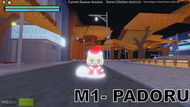 [Roblox Sakura Stand]PADORU SKIN SHOWCASE смотреть онлайн